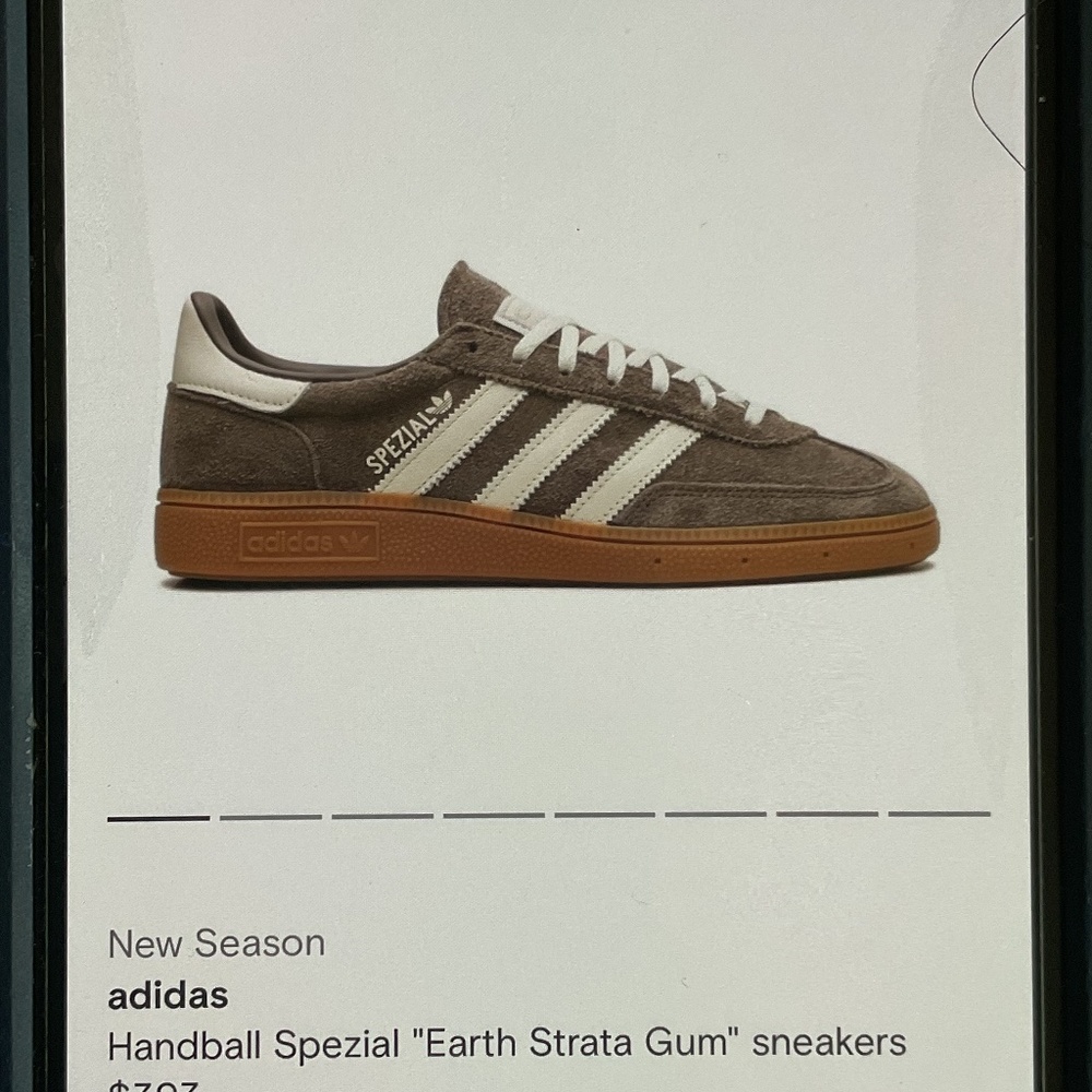 NWT  - Adidas Handball Spezial  “Earth Strata Gum “ W 6.5
